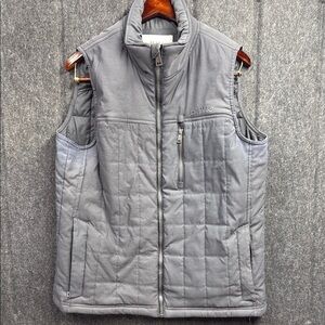 Orvis Gray Quilted Insulated Vest